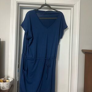 Amazon Women's Blue Casual Dress